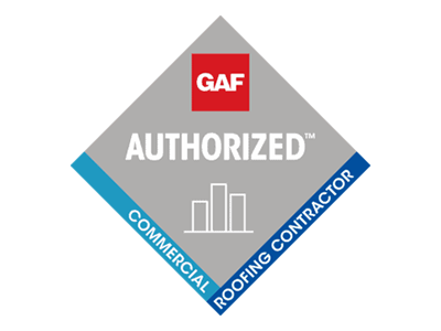 GAF authorized commercial logo