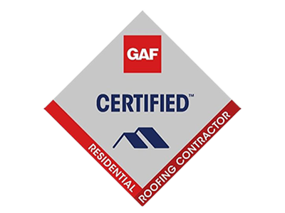 GAF certified logo
