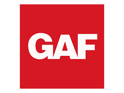 GAF roofing logo