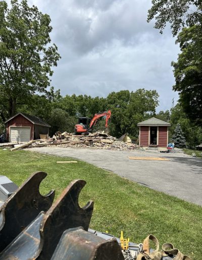 Garage Demo and Rebuild